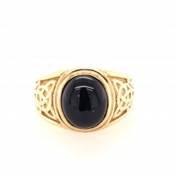 Pre Owned 9ct Mens Signet Ring ZX650